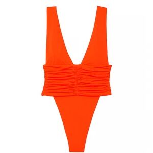 Red One-Piece Swimsuit